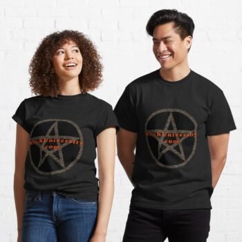 WitchUniversity.com Pentagram Logo Classic T-Shirt